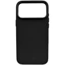 Чехол-накладка Magssory Eco-Leather Case для iPhone 17 Pro Max, экокожа, черная полночь