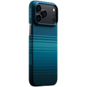 Чехол-накладка Pitaka Ultra-Slim для iPhone 17 Pro Max, кевлар, синий