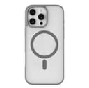 Чехол-накладка uBear Cloud Mag Case для iPhone 16 Pro Max, силикон, серый