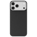 Чехол-накладка uBear Supreme Case для iPhone 18 Pro Max, кевлар, черный