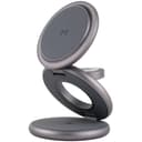 Зарядное устройство беспроводное Magssory Disc Signature Edition Qi2 3 в 1, 22Вт, черный