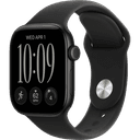 Смарт-часы Apple Watch Series 12 GPS 42mm (корпус - черный, ремешок Sport Band черный, размер M/L)