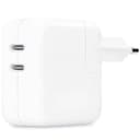 Зарядное устройство сетевое Apple Dual USB-C, 35Вт, белый