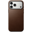 Чехол-накладка Nomad Modern Leather Case для iPhone 17 Pro Max, кожа, коричневый