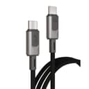 Кабель VLP Force Line USB-C / USB-C, 100Вт 1,2м, черный