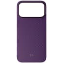 Чехол-накладка Magssory Aramid Frame Case для iPhone 18 Pro, кевлар, бургунди