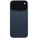 Чехол-накладка VLP Kevlar Case для iPhone 18 Pro Max, кевлар, синий