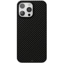 Чехол-накладка VLP Kevlar Case для iPhone 16 Pro, арамид (кевлар), черный