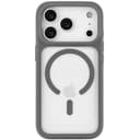 Чехол-накладка uBear Shade для iPhone 17 Pro, полиуретан, серый
