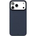 Чехол-накладка VLP Kevlar Case для iPhone 17 Pro Max, кевлар, синий