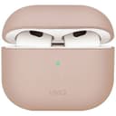 Чехол Uniq LINO розовый, для AirPods 4/4 ANC