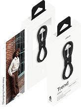 Кабель uBear Trend USB-C / USB-C, 60Вт 1,2м, черный - 3