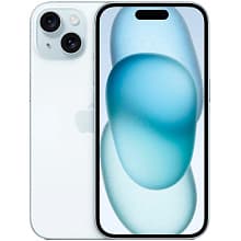 Смартфон Apple iPhone 15 Plus nano SIM+eSIM 256GB, голубой (Blue) - 0