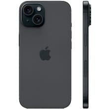 Смартфон Apple iPhone 15 Plus nano SIM+eSIM 256GB, темная ночь (Black) - 1