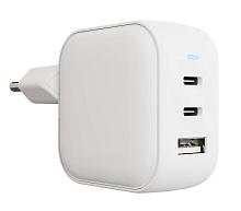 Зарядное устройство сетевое VLP G-Charge 2x USB-C + USB-A, 65Вт, белый - 0