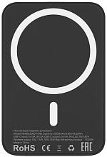 Внешний аккумулятор uBear Flow Magnetic 5000 мАч, черный - 0