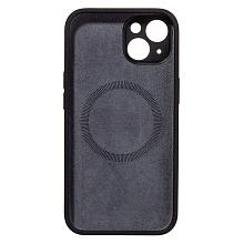 Чехол-накладка Synora Silicon MagCase для iPhone 14, силикон, черный - 3
