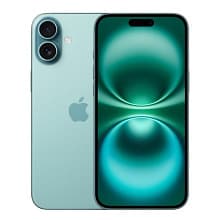 Смартфон Apple iPhone 16 Plus nano SIM+eSIM 128GB, бирюзовый (Teal) - 0