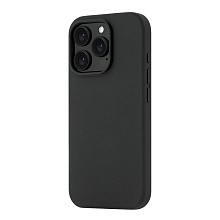 Чехол-накладка uBear Touch Mag Case для iPhone 16 Pro, силикон, черный - 0