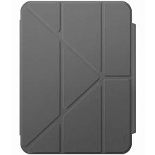 Чехол-книжка Uniq Camden Click для iPad Pro 11 (2024), поликарбонат, серый - 1