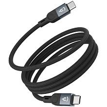 Кабель Asynora магнитный USB data cable USB-C / USB-C, 5A, 100Вт 1м, черный - 0