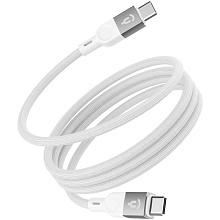 Кабель Asynora магнитный USB data cable USB-C / USB-C, 5A, 100Вт 1м, белый - 0