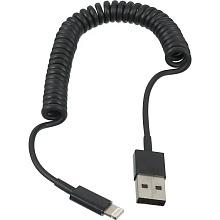 Кабель Deppa витой USB / Lightning 1,5м, черный - 0
