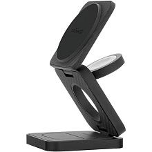 Зарядное устройство беспроводное uBear Balance Kevlar, 25Вт, черный - 1