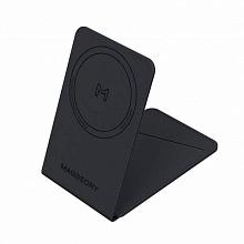 Кардхолдер Magssory Tripod Magnetic Vlog Wallet MagSafe с функцией штатива, экокожа, черный - 3