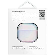 Чехол Uniq Iridescia (holographic) голографический кварц, для AirPods 4/4 ANC - 3