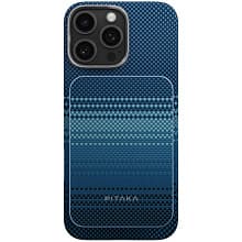 Внешний аккумулятор c БЗУ Pitaka Power Bank Qi2 5000 мАч, синий - 2