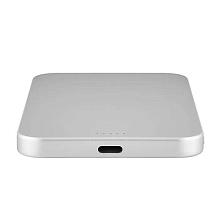 Внешний аккумулятор uBear Slide Magnetic Qi2 5000 мАч, белый - 3