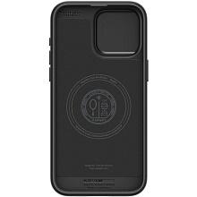 Чехол-накладка Spigen Optik Armor (MagFit) для iPhone 15 Pro Max, поликарбонат, черный - 2