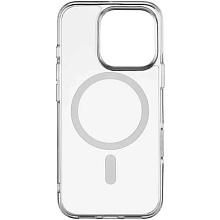 Чехол-накладка uBear Real Mag Case для iPhone 16 Pro, полиуретан, прозрачный - 3