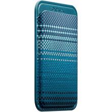 Кардхолдер Pitaka с MagSafe, кевлар, синий - 1