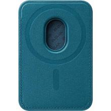 Кардхолдер Pitaka с MagSafe, кевлар, синий - 3