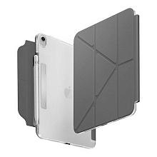 Чехол-книжка Uniq Camden Click Rhino для iPad 11 (2025), полиуретан, серый - 0