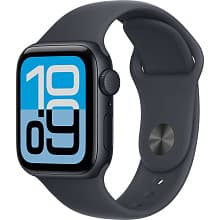 Смарт-часы Apple Watch SE 3 GPS 40mm (корпус - полночный черный, ремешок Sport Band темная ночь, размер S/M) - 0