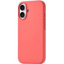 Чехол-накладка uBear Touch Mag для iPhone 17, силикон, коралловый - 2
