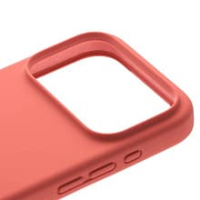 Чехол-накладка uBear Touch Mag для iPhone 17 Pro, силикон, коралловый - 3