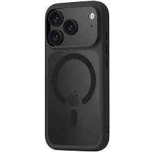 Чехол-накладка uBear Shade для iPhone 17 Pro, полиуретан, черный - 2