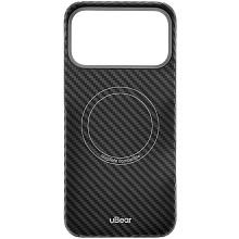 Чехол-накладка uBear Supreme для iPhone 17 Pro Max, кевлар, черный - 2