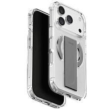 Чехол-накладка Uniq Heldro Air для iPhone 17 Pro, полиуретан, прозрачный - 1