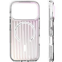 Чехол-накладка VLP Pulse Case для iPhone 17 Pro, полиуретан/алюминий, перламутровый - 3