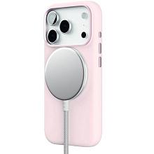 Чехол-накладка VLP Aster Pro для iPhone 17 Pro, силикон, розовый - 2