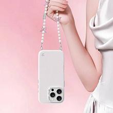 Ремешок-цепочка PYNANA Gauzy Dream с бабочками розовый - 2