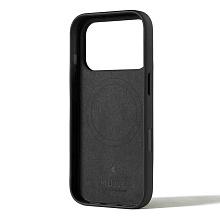 Чехол-накладка Mujjo Leather для iPhone 17 Pro, кожа, черный - 2