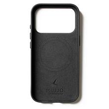 Чехол-накладка Mujjo Leather для iPhone 17 Pro, кожа, черный - 3