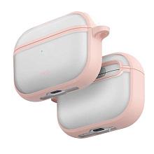 Чехол Uniq Veren розовый, для AirPods Pro 3 - 0