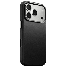 Чехол-накладка Nomad Traditional Leather Case для iPhone 17 Pro, кожа, черный - 1